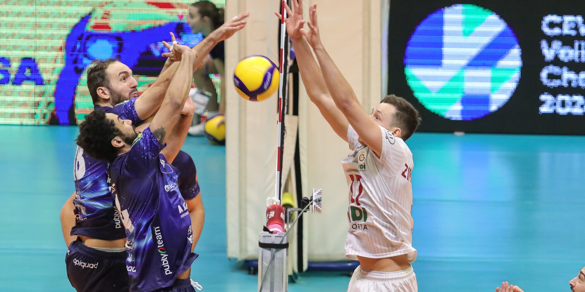 Challenge Cup: Monza vince la semifinale d'andata in tre set