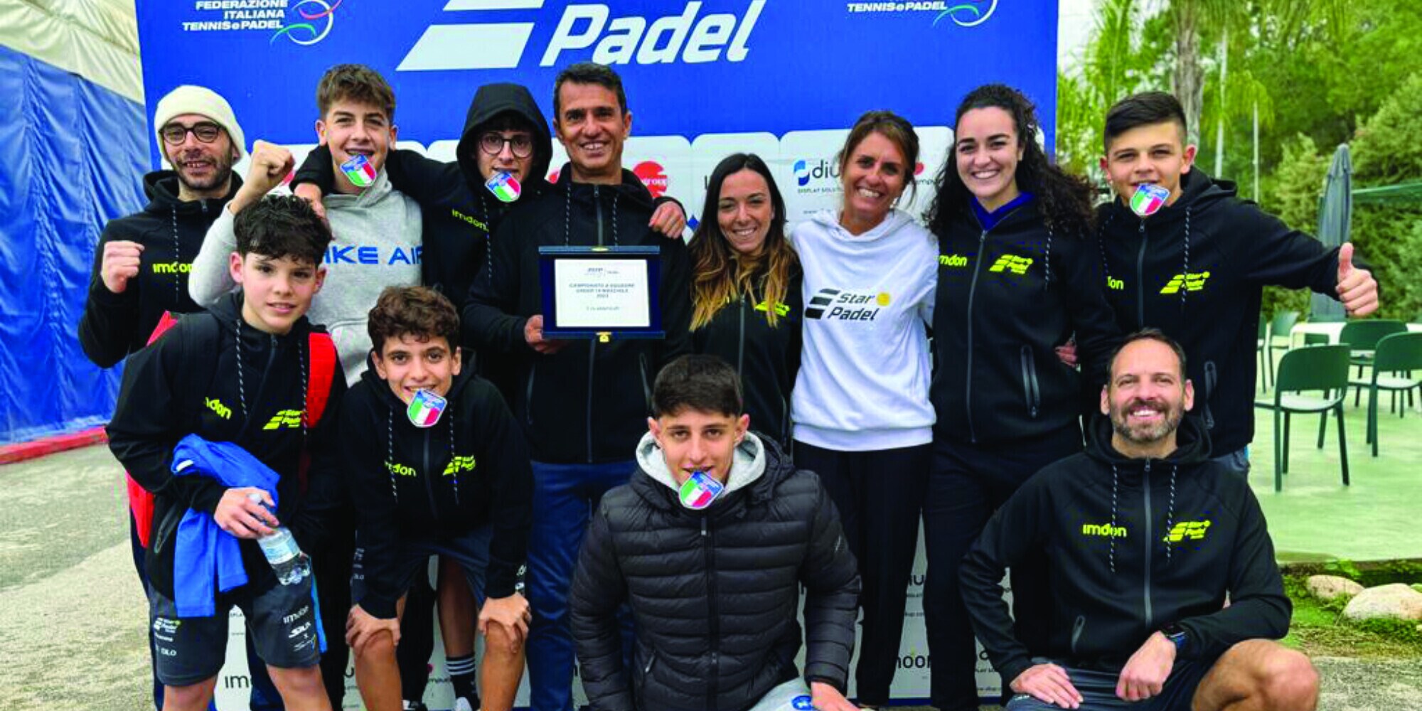 Festa in Sicilia: doppio scudetto allo Star Padel Floridia