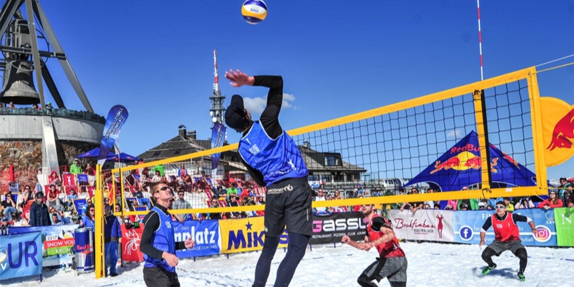 Lorica ospita la 'prima' del campionato italiano di snow volley