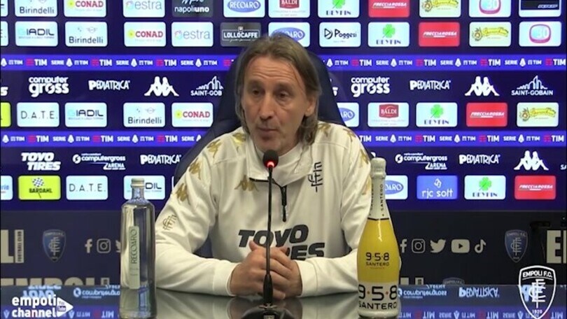 Nicola: "I ragazzi mi stanno soddisfacendo"