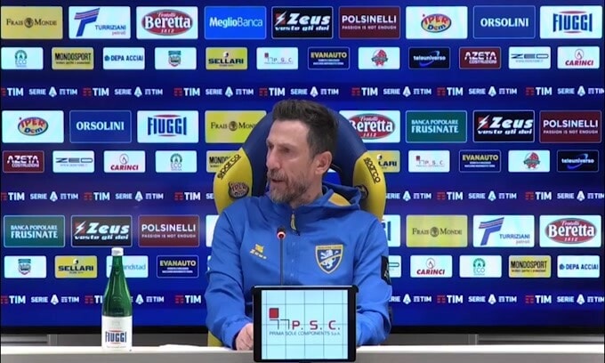 Di Francesco: "Maggiore determinazione per fare risultato con le big"