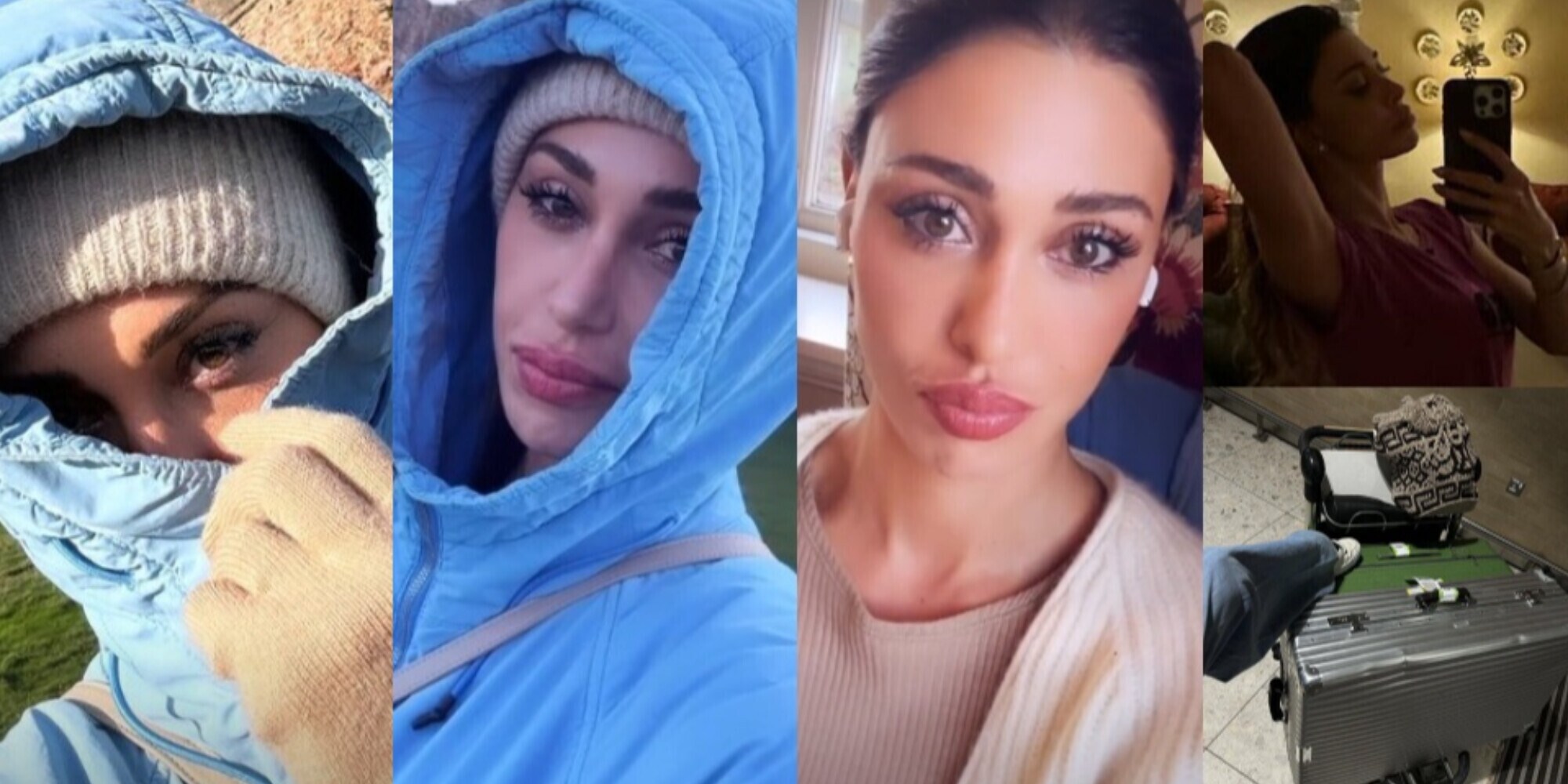 Belen Rodriguez da sola in Scozia: è finita con Elio Lorenzoni?