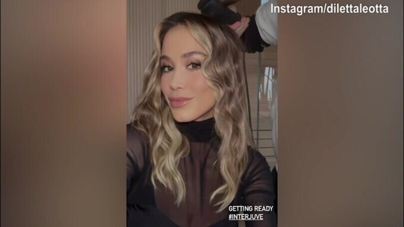 Inter-Juve, Diletta Leotta si prepara per il big match