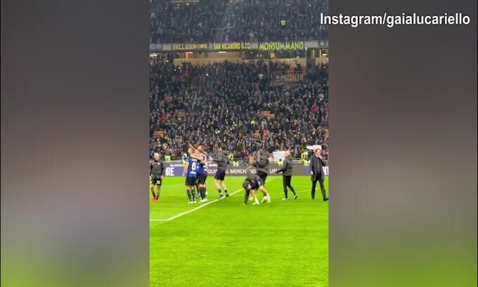 L'Inter, grande festa sotto la curva: lady Inzaghi riprende la scena