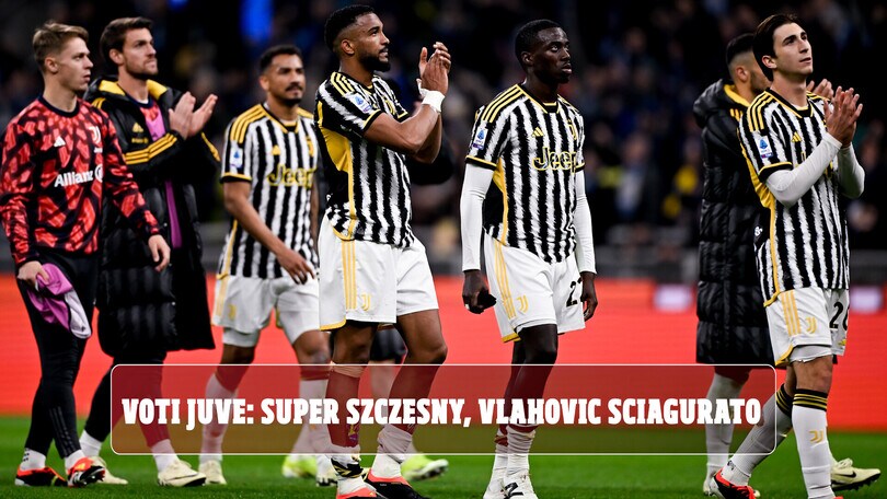 Le pagelle della Juventus contro l'Inter