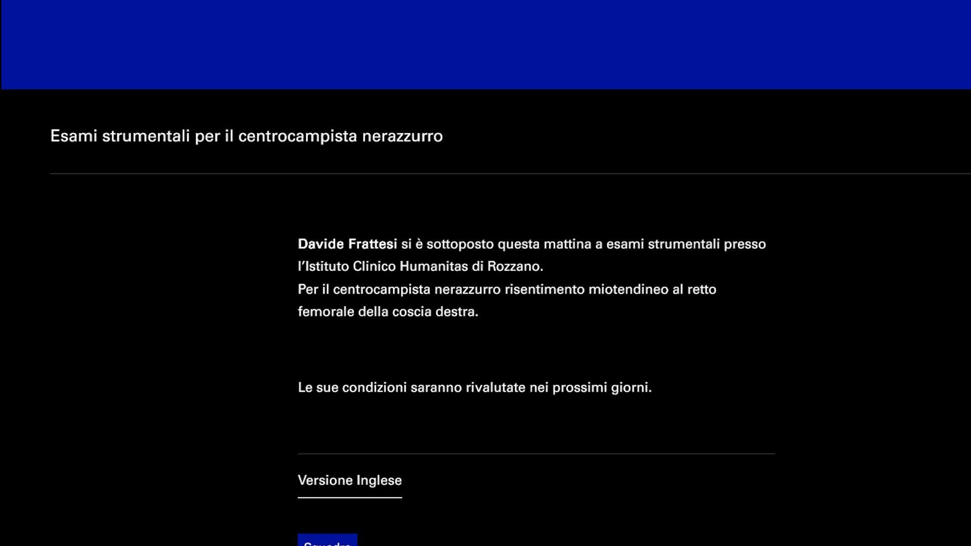 Inter, Frattesi a rischio per la Roma