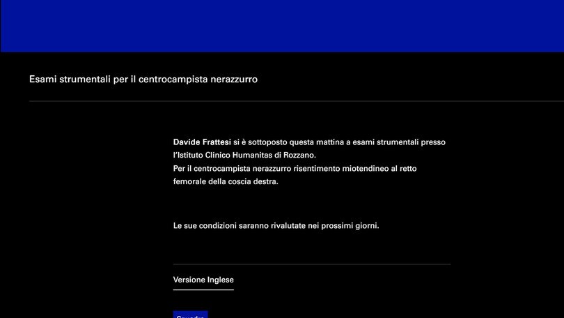 Inter, Frattesi a rischio per la Roma