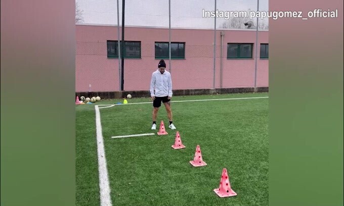 Papu Gomez, allenamento continuo in attesa della sentenza