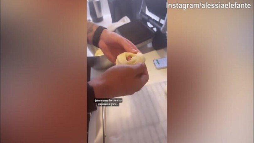 Graffe napoletane, in cucina c'è....Donnarumma