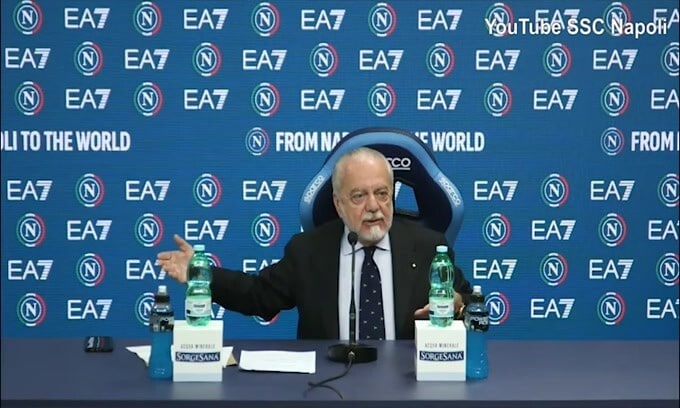 De Laurentiis su Giuntoli: "Mi ha nascosto di essere juventino"