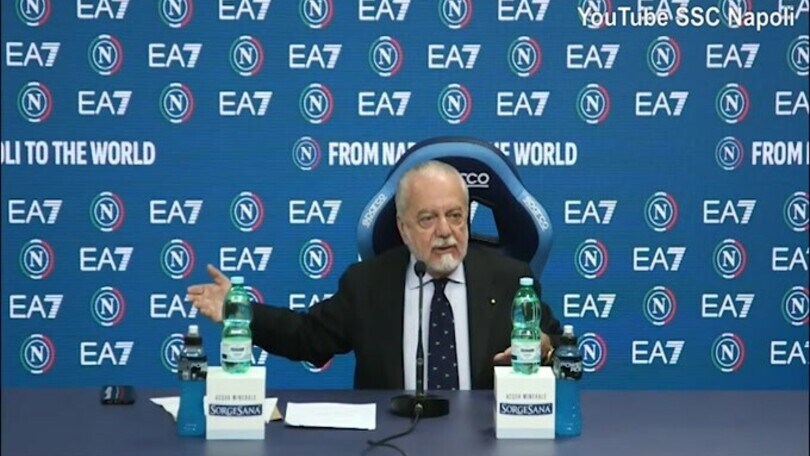 De Laurentiis su Giuntoli: "Mi ha nascosto di essere juventino"