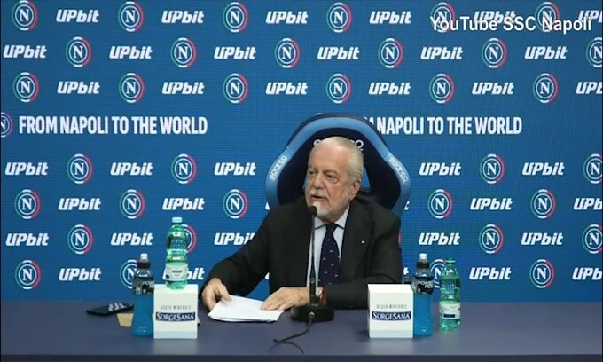De Laurentiis: "Ho mandato a fa...o Garcia..."