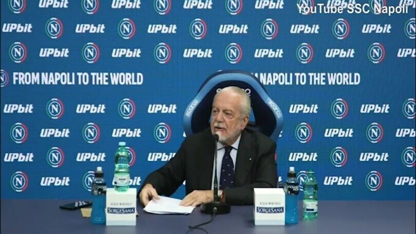 De Laurentiis: "Ho mandato a fa...o Garcia..."