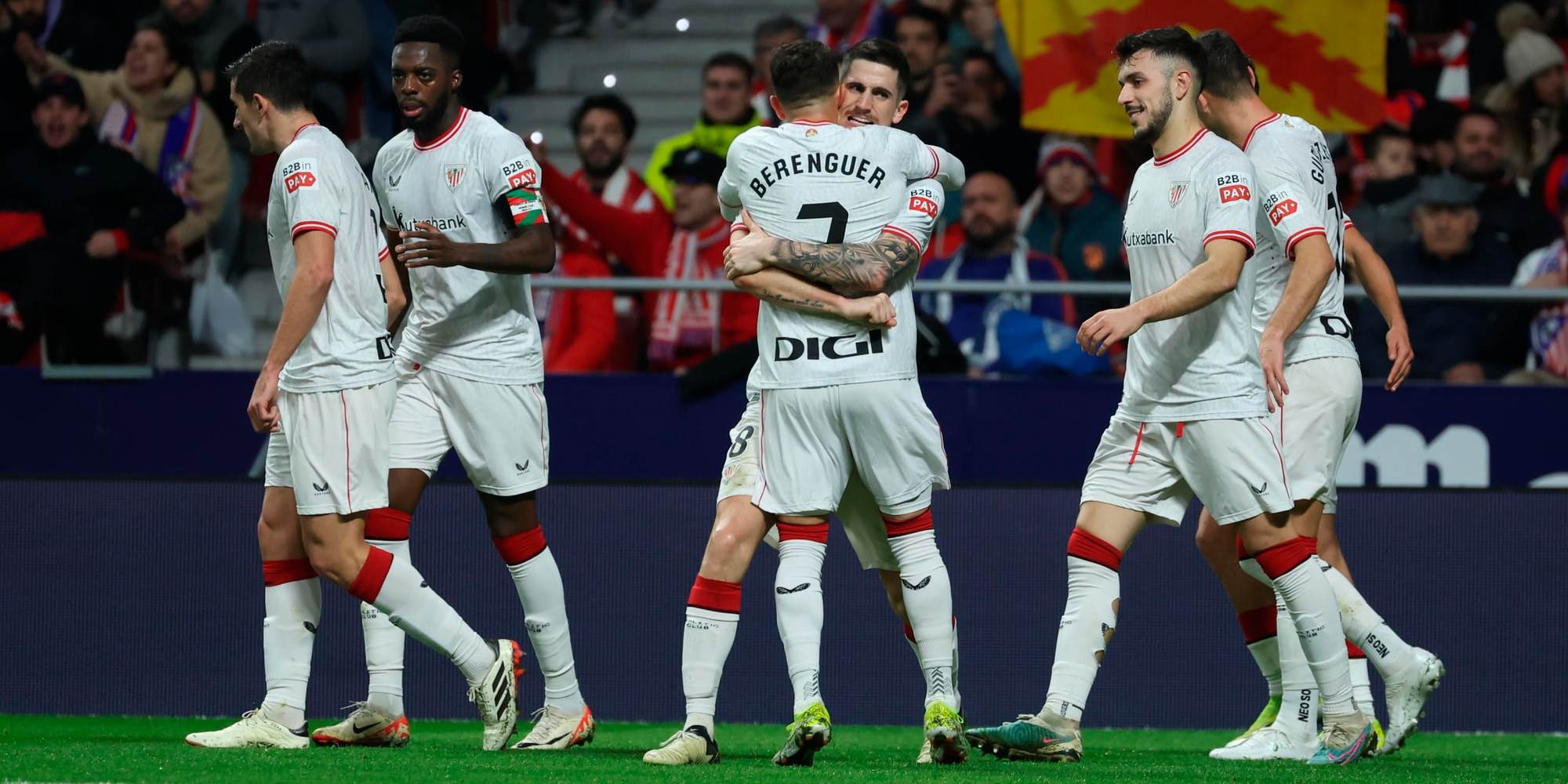 L'Athletic passa al Metropolitano con l'ex Toro Berenguer: Atletico Madrid ko