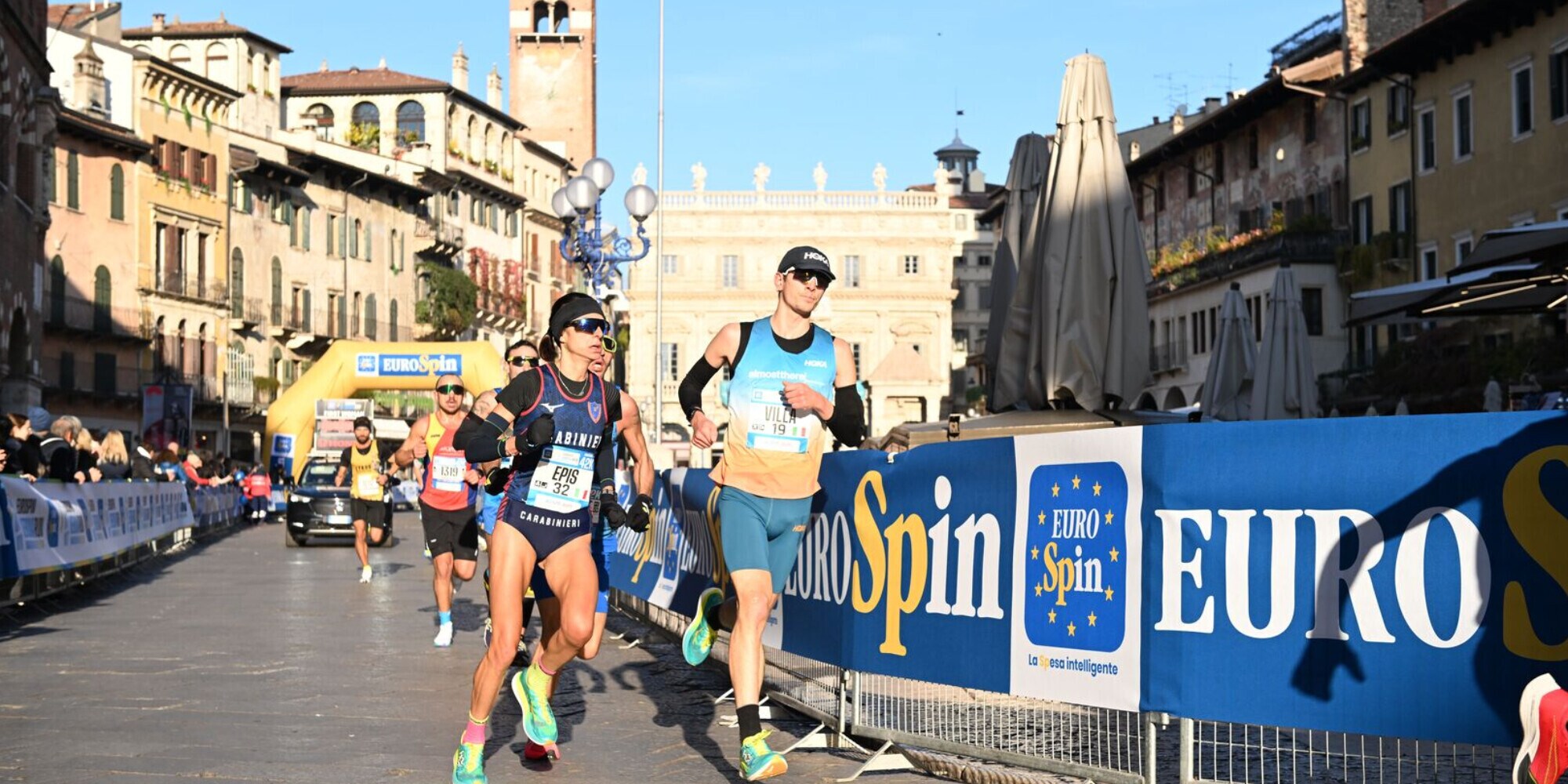 Giovanna Epis e i top runner della Zero Wind Romeo&Giulietta Half Marathon