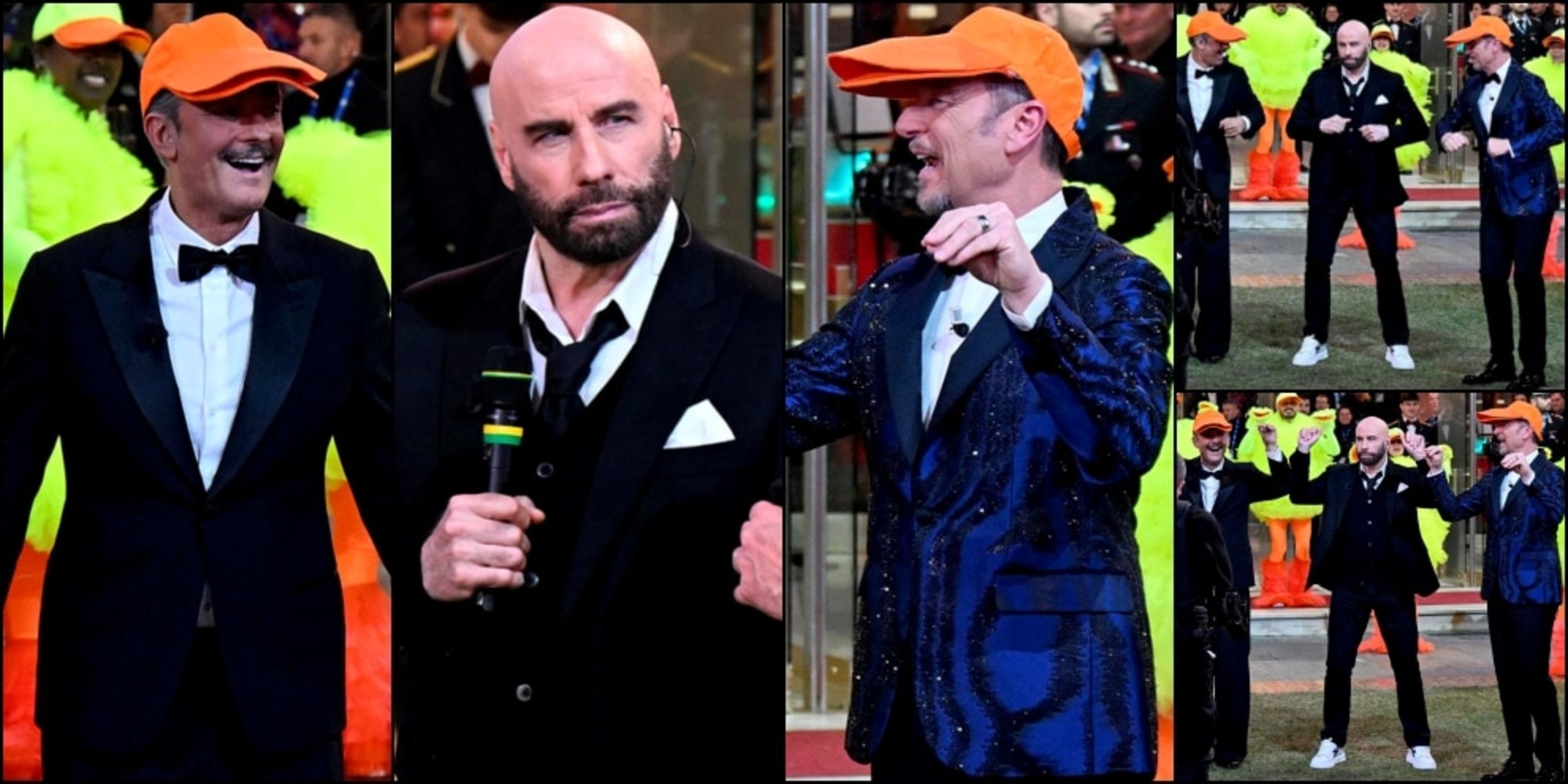 Sanremo, il caso John Travolta dal cachet alle scarpe. Amadeus: "Stronz**e"