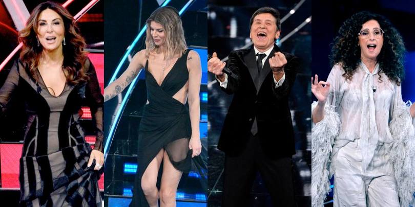 Sanremo, la terza serata per immagini: Mannino come Taylor Swift, sorpresa Morandi