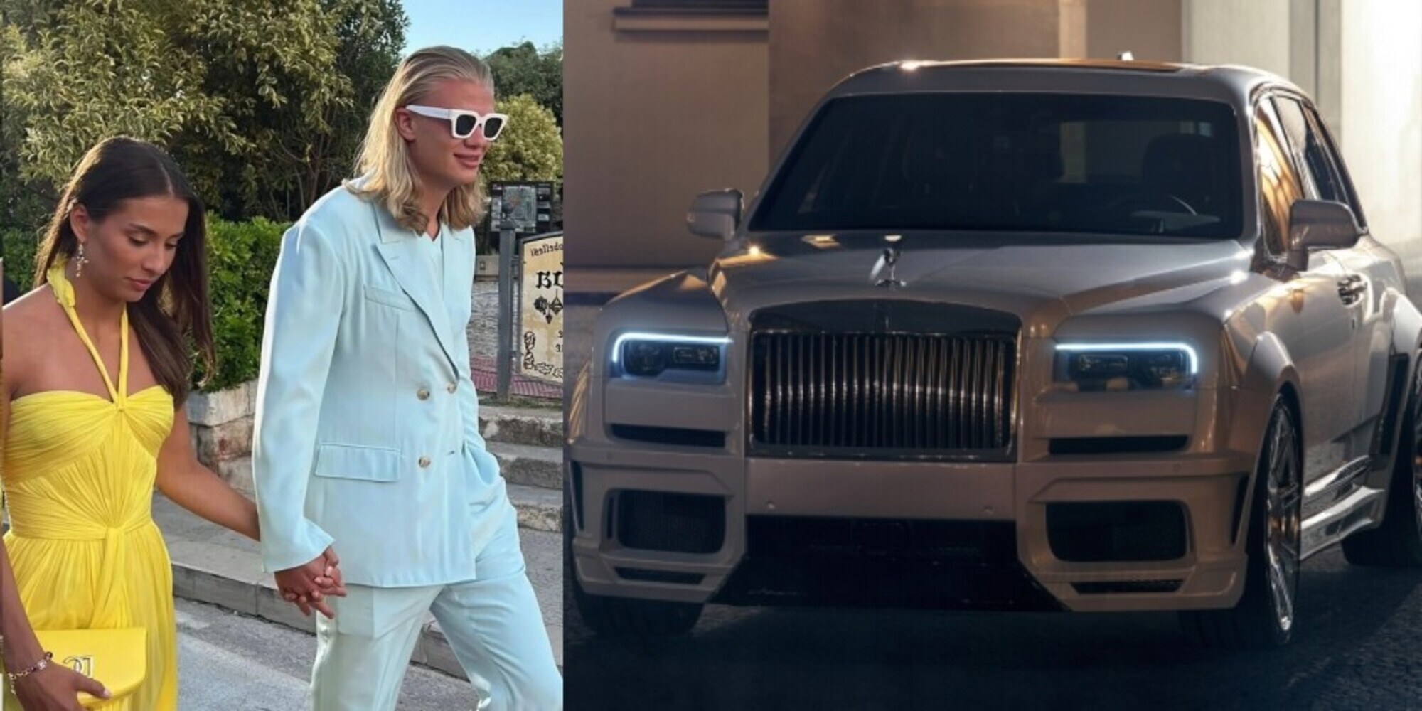 C'è una Rolls-Royce da 400mila euro dal benzinaio: ma è quella di Haaland!