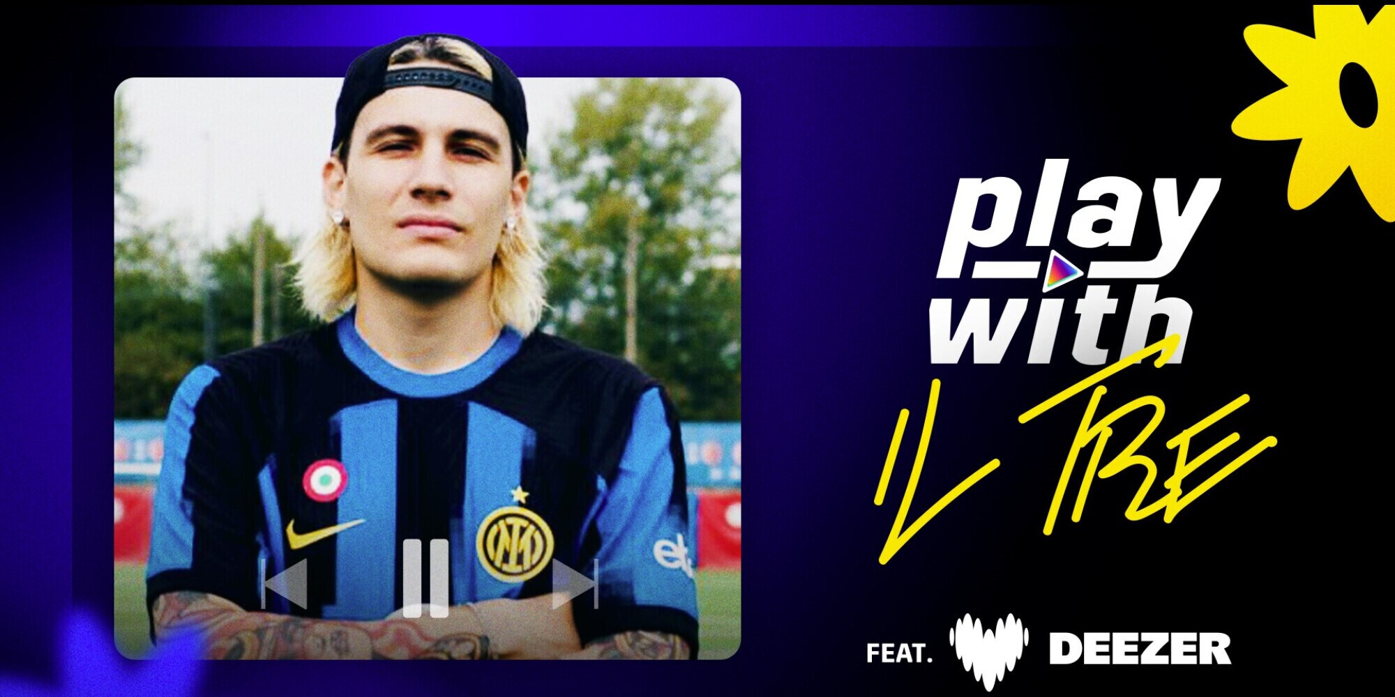 Su Dazn Geolier e il Tre  protagonisti delle nuove puntate di play with