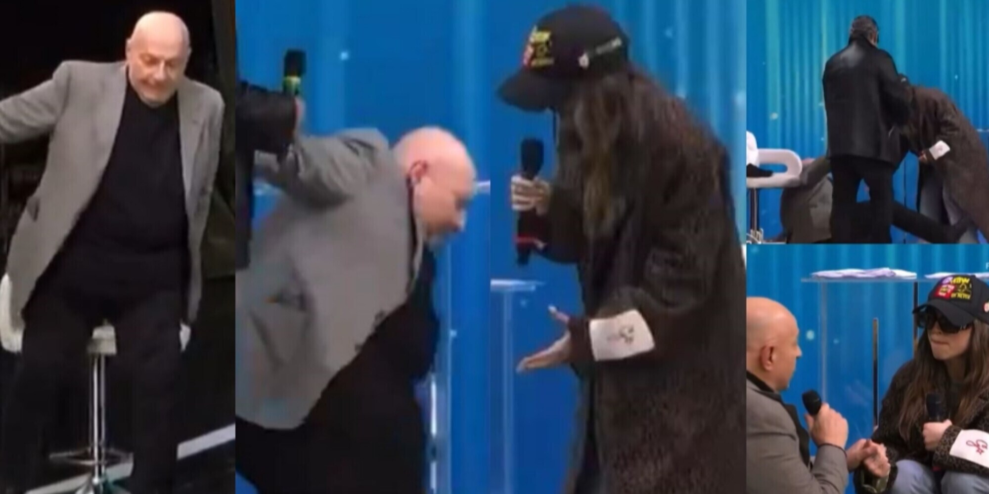 Mauro Coruzzi, paura a Sanremo: crolla a terra per Angelina Mango e lei...