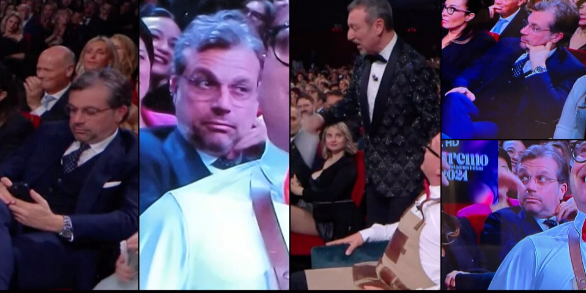Giuntoli a Sanremo, tifosi in tilt social: "Amadeus e Fiorello alla Juve"