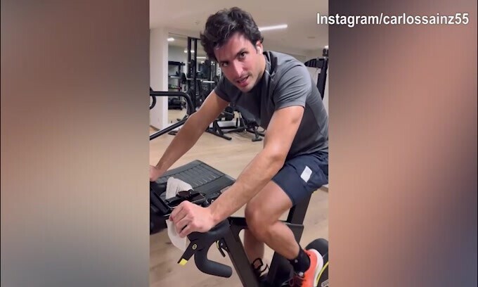 F1, Ferrari: lavoro in palestra per Sainz