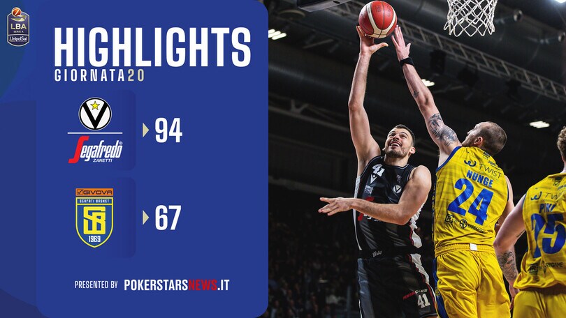 Virtus Segafredo Bologna - Givova Scafati Basket