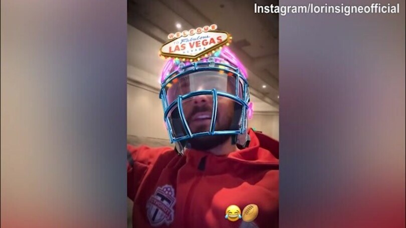 Super Bowl, Insigne e Bernardeschi in clima...partita