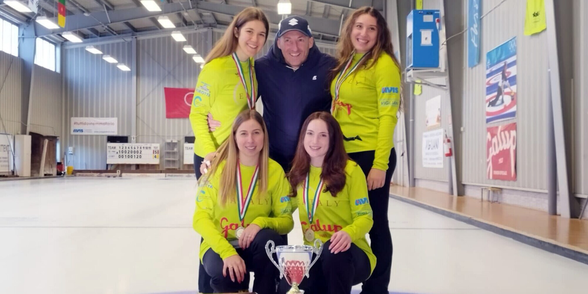 Curling: Campionati Assoluti a Pinerolo