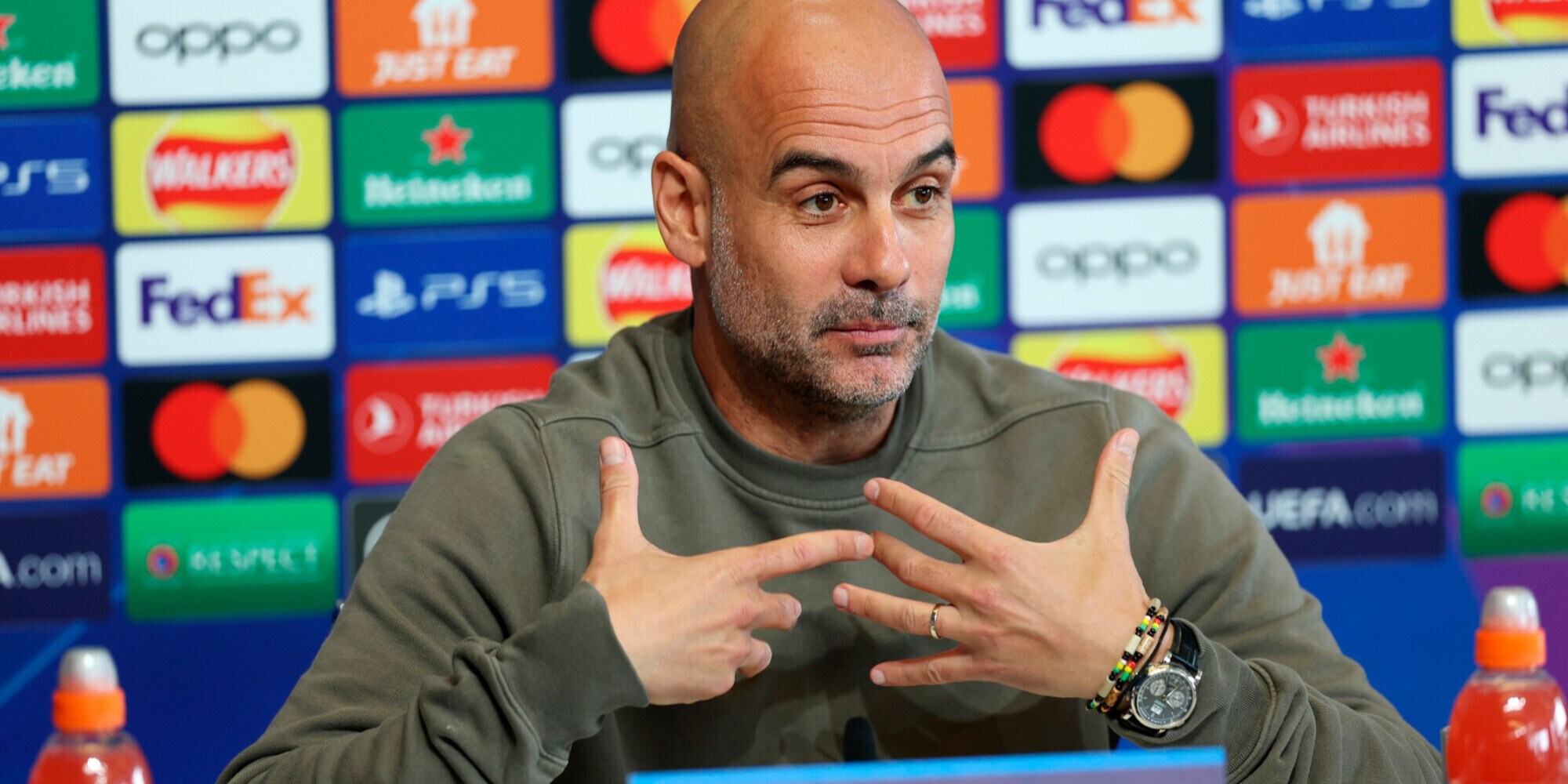 Guardiola difende Haaland: "Nemmeno Messi e Cristiano Ronaldo..."