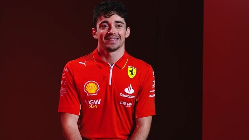 Nuova Ferrari, Leclerc: "Con la SF-24 l’obiettivo è essere sempre davanti"