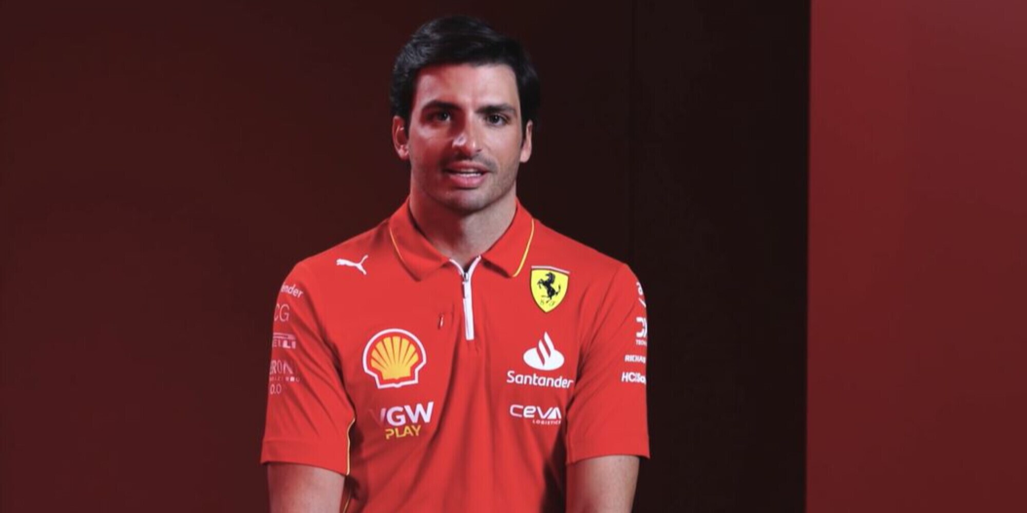 Sainz e la SF-24: "Non vedo l'ora di guidarla in pista. Appena l'ho vista..."