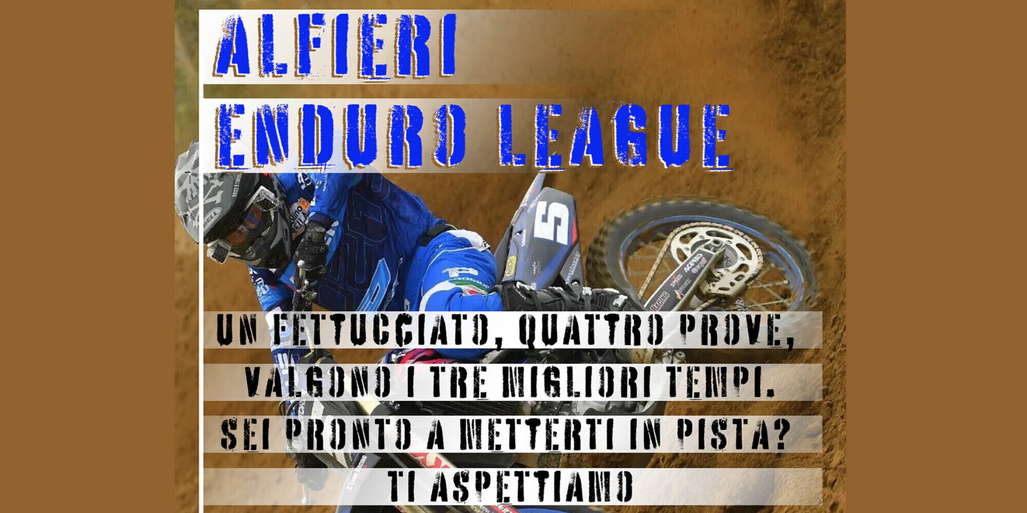 Domenica 18 febbraio la prima tappa dell'Alfieri Enduro League