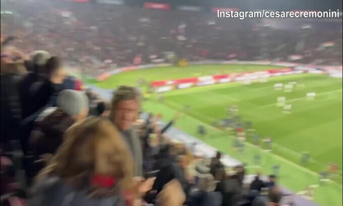 Il Bologna continua a volare, Morandi e Cremonini impazziscono allo stadio