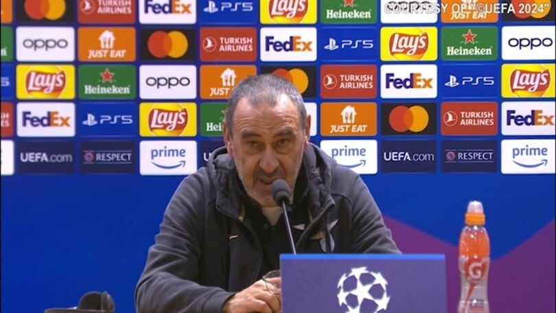 Sarri: "Togliermi un sassolino? No, ho una faccia da c***o"