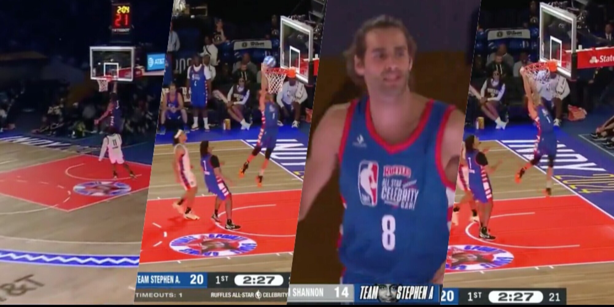 Tamberi show, che schiacciate al "Celebrity Game" dell'Nba