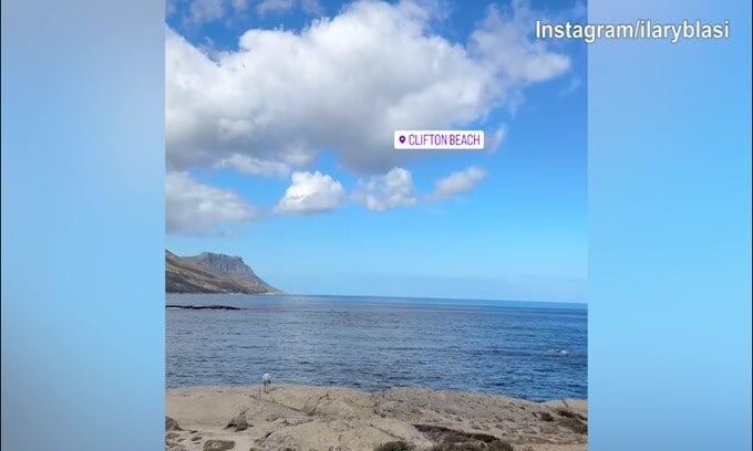Ilary Blasi è volata in Sudafrica, le immagini di un paesaggio incantevole