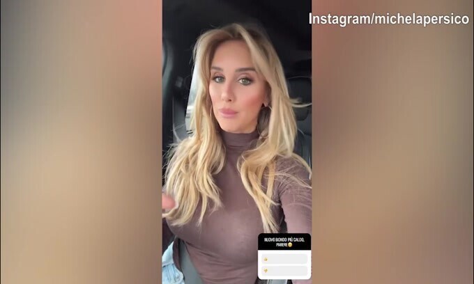 Michela Persico in viaggio verso Torino: "Cambiato colore..."