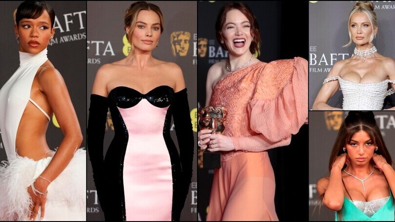 BAFTA 2024, i look delle star: da Dua Lipa a Naomi Campbell ed Emma Mackey
