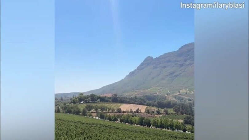 Sudafrica, prosegue il tour di Ilary Blasi