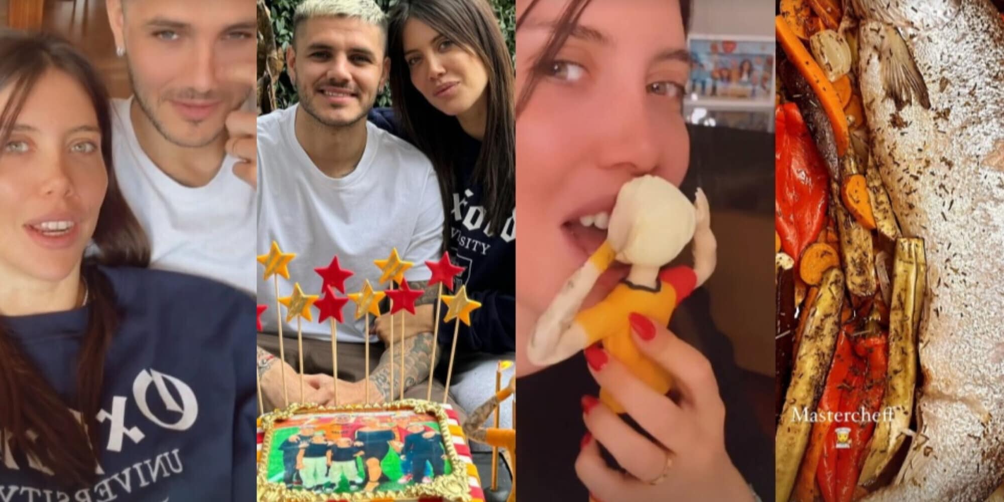 Wanda Nara, cena di compleanno per Icardi e finale a sorpresa