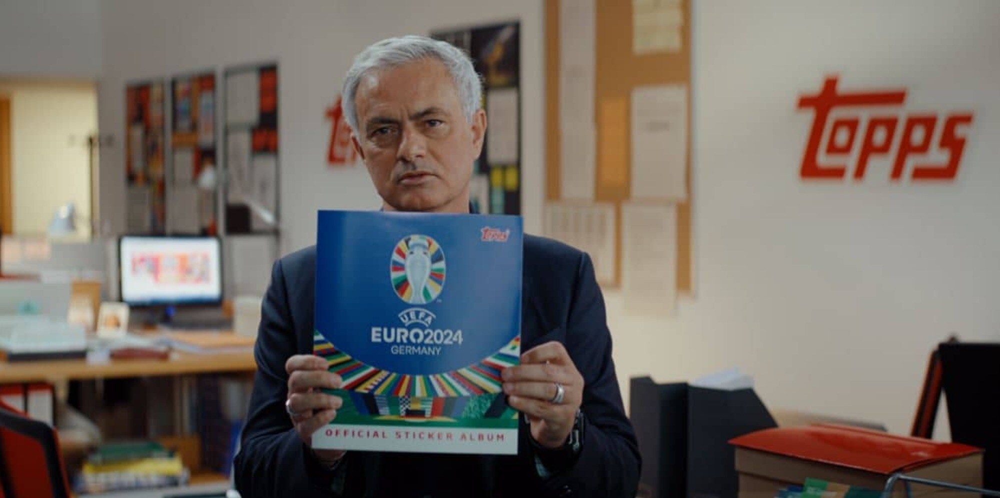 Topps, José Mourinho prepara la sua squadra per Uefa Euro 2024