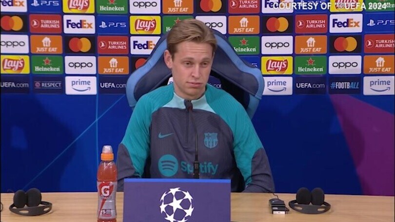 De Jong polemico: "Sono irritato, i giornalisti dicono cose non vere"