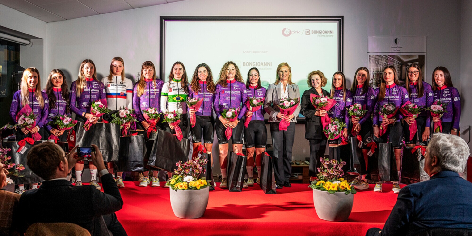 Officine Mattio e BePink-Bongioanni presentano il Team Donne UCI Continental
