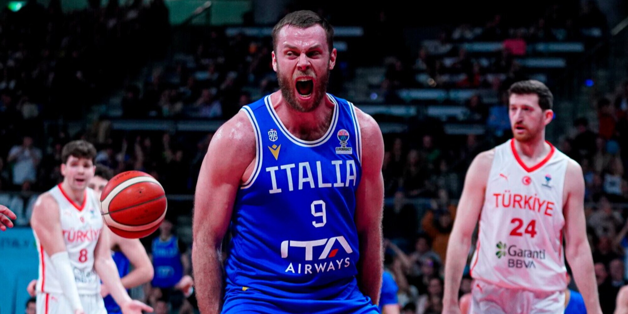Italia vera contro la Turchia: capitan Melli la trascina alla vittoria