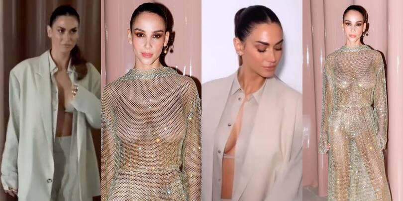 Paola Di Benedetto e Melissa Satta illuminano la Fashion Week