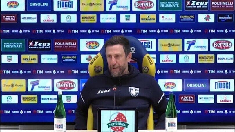 Di Francesco: "Stop ai complimenti, vogliamo i punti"