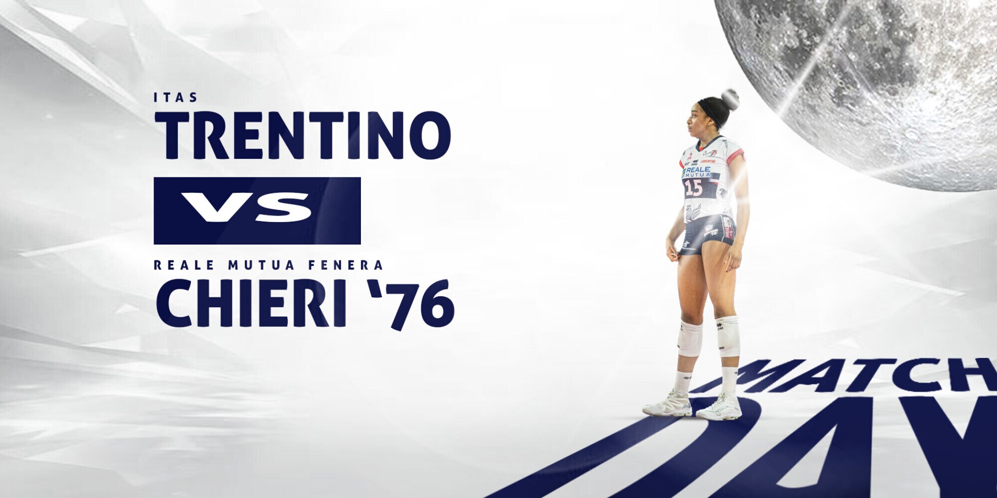 Reale Mutua Fenera Chieri ’76 di scena domenica a Trento