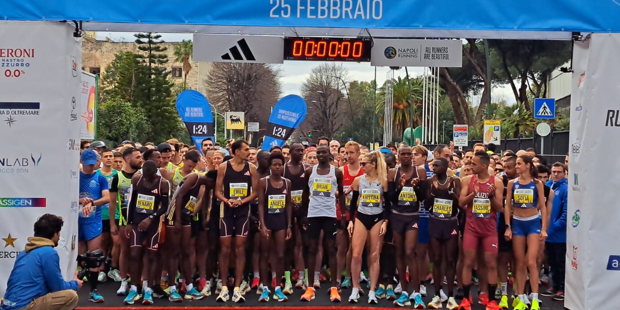 Partita Napoli City Half Marathon (gallery live)