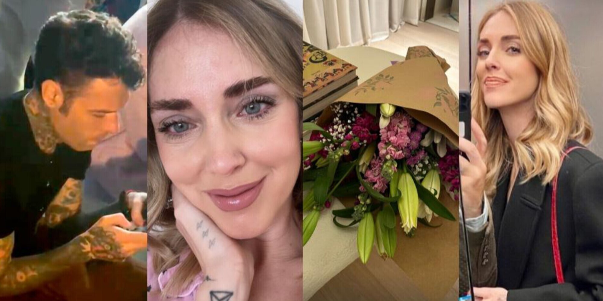 Chiara Ferragni, gesti social post intervista: frasi, lacrime e fiori inaspettati
